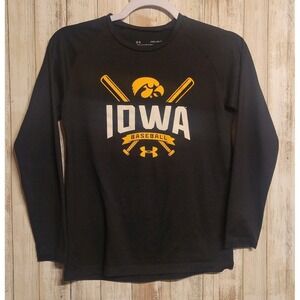 Under Armour Boys‎ Iowa Hawkeyes Baseball Shirt YMD